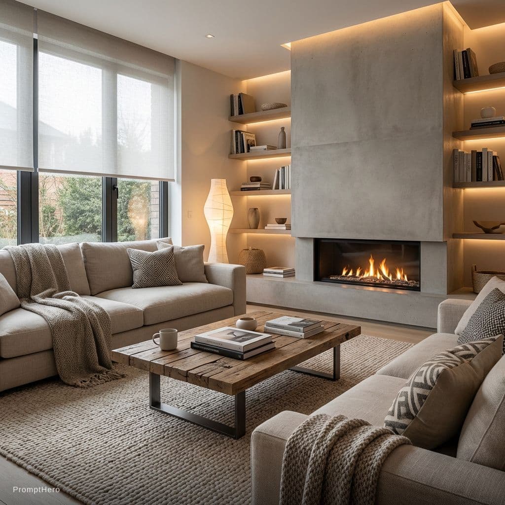 AI generated: modern cozy