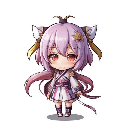 DreamShaper prompt: (chibi) , 神谷奈美恵