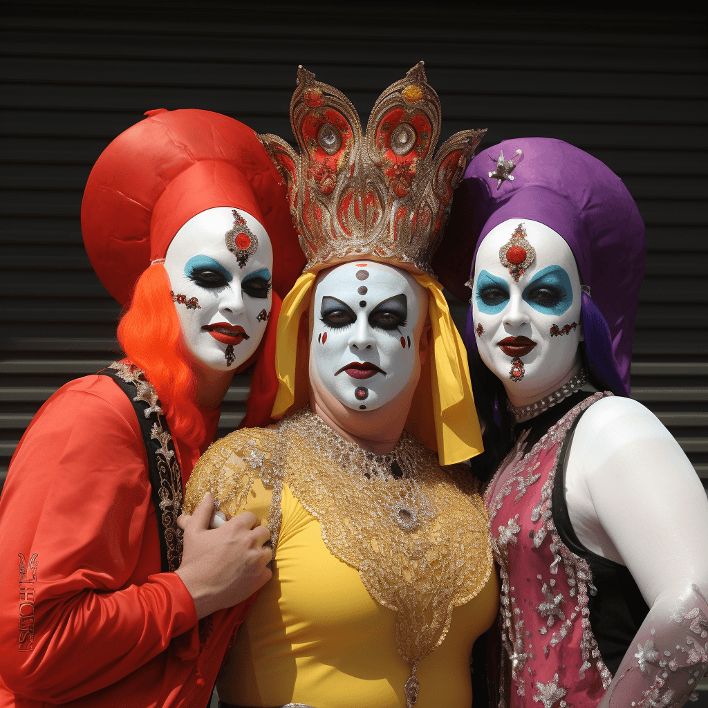 AI generated: Sisters of Perpetual Indulgence