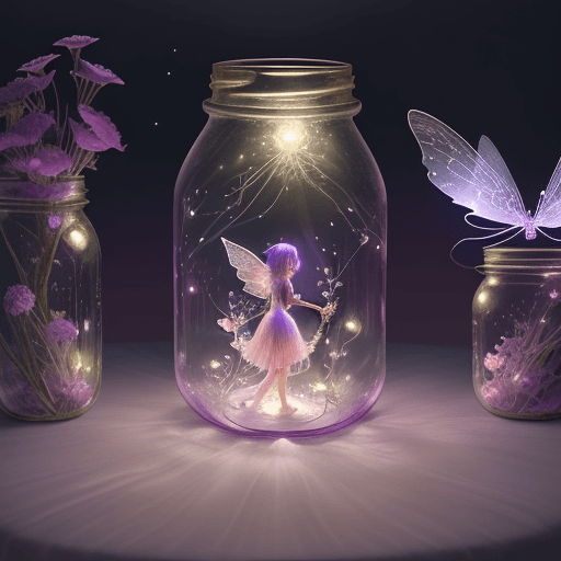 AI generated: A fairy (photo realistic), extremely detailed and delicate illustration, beautiful and aesthetic, of...
