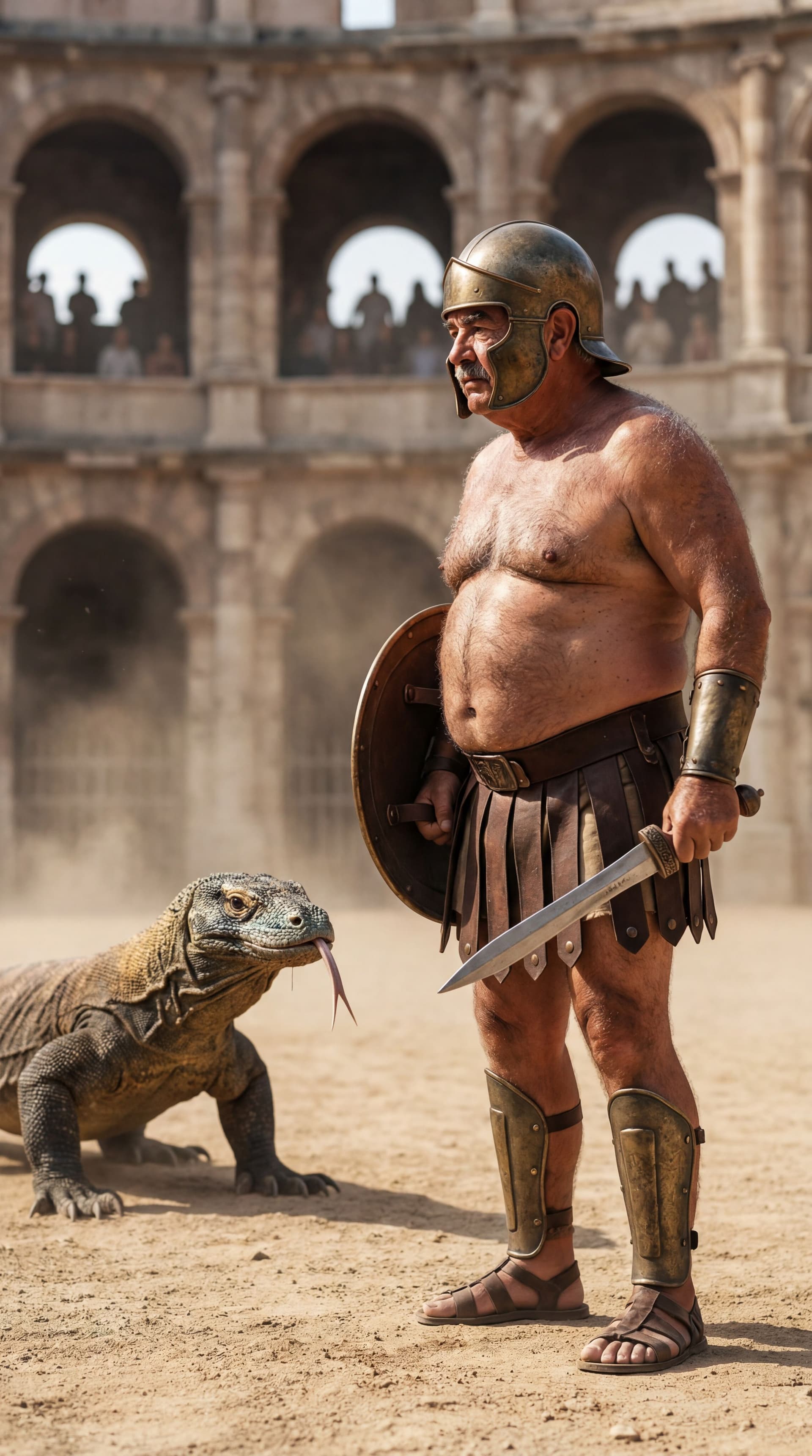 AI generated: ULTRA-REALISTIC CINEMATIC HISTORICAL PHOTOGRAPH (vertical 9:16).
Looks like a real professional full...