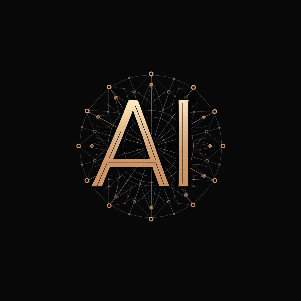 AI generated: Craft a logo featuring the initials of your brand name Automative AI in a creative and visually appe...