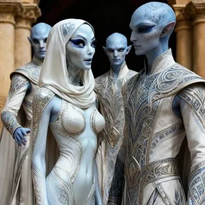 AI generated video: 3 Males characters from reference image 1
2 Female characters from reference image 1
1 female charac...