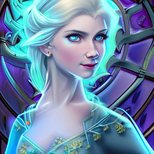 AI generated: Elsa, d & d, fantasy, intricate, elegant, highly detailed, digital painting, artstation, concept art...
