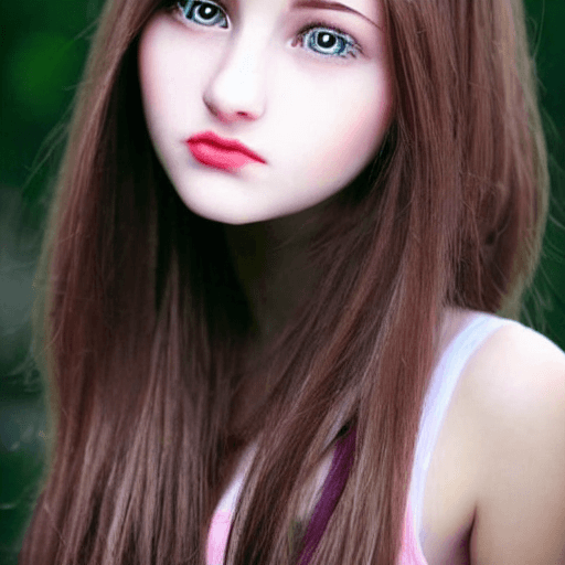 AI generated: photo of a ultra realistic girl in a skirt, beautifulal face