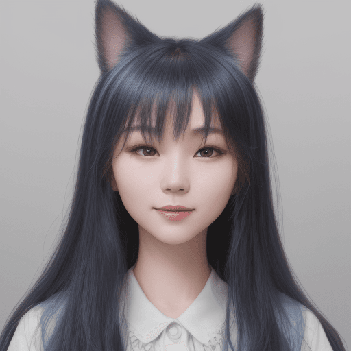 AI generated: headshot style photo of a Korean woman, 25 years old, smile, beautiful facial features,  skin, very ...