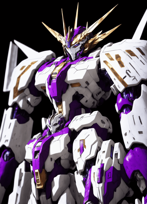 AI generated: Super Ultra Mecha Gundam Man
