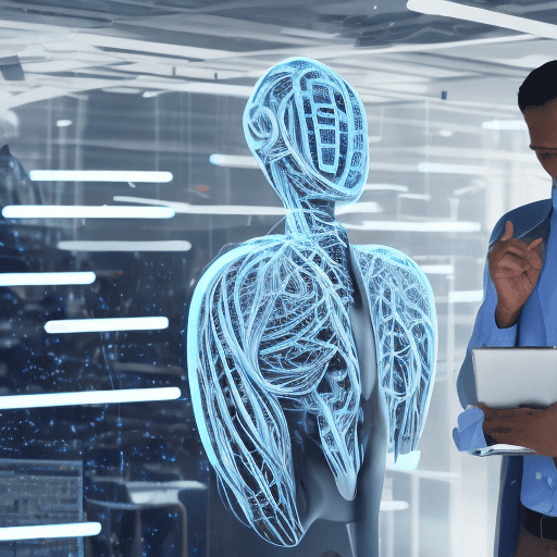 AI generated: AI in the workplace
