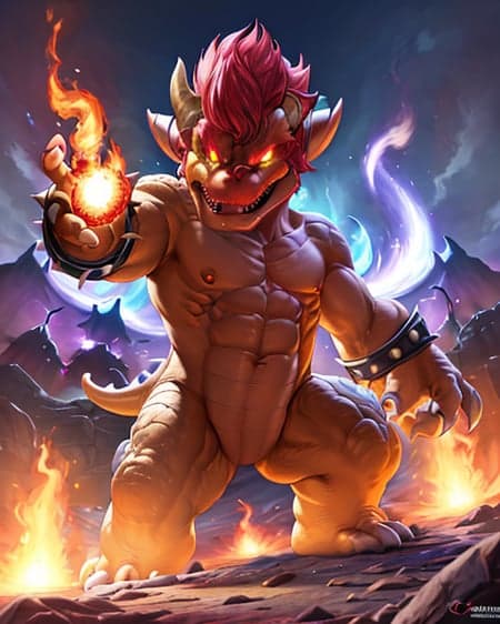 Bowser LoRA - Image 2