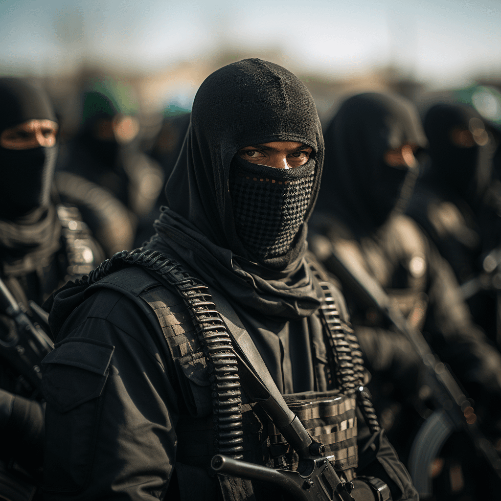 AI generated: Izz ad-Din al-Qassam Brigades