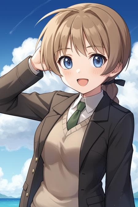 Lynette and Yoshika || Strike Witches
