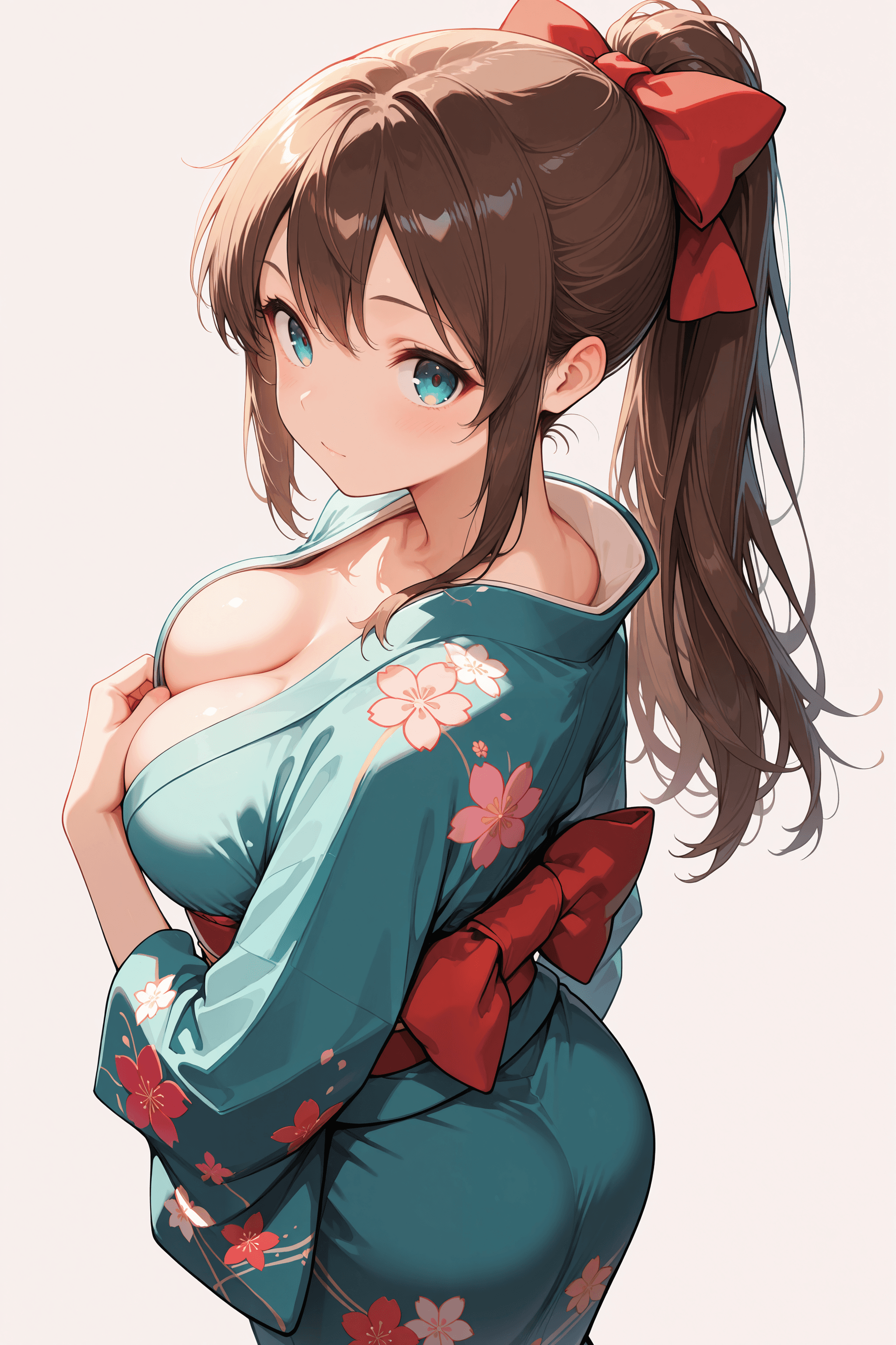 胸ちら(後ろから)/breasts view from behind - Image 4