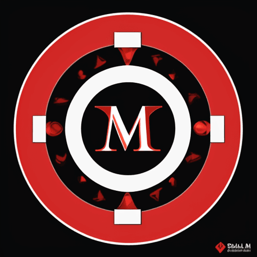 AI generated:  a stylized logo with the letters “MR” enclosed within a circular design. The text “MR SHAH” appears...