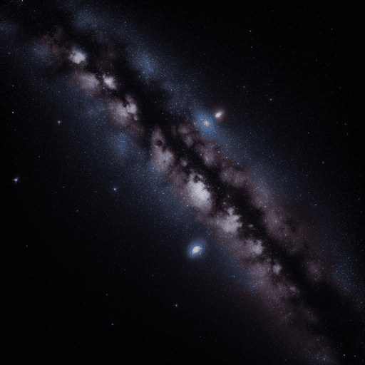 AI generated: galaxy, more planet with milky way
