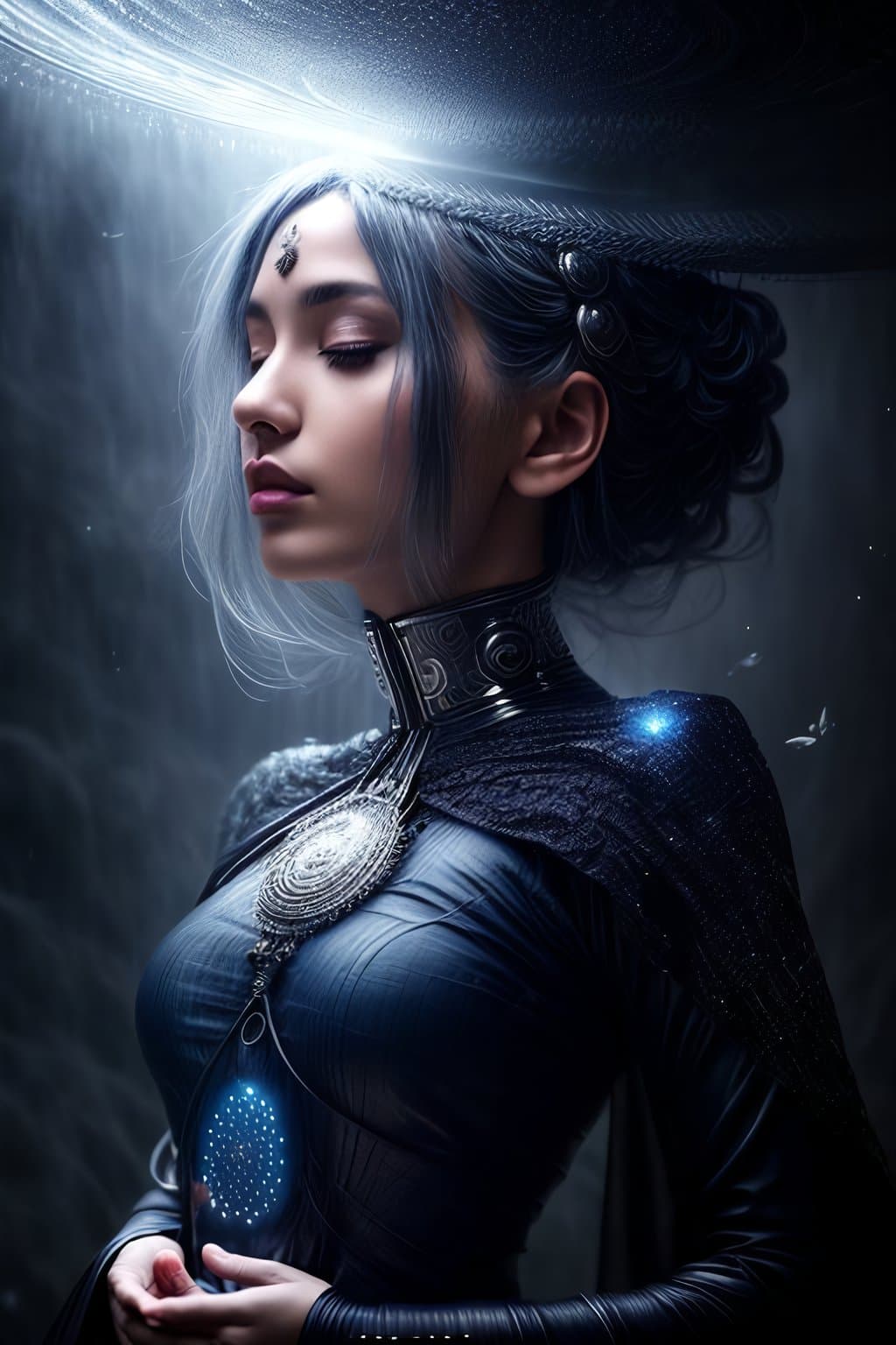AI generated: meditation is the biggest secret to meditation, in the style of surreal and dreamlike imagery, photo...