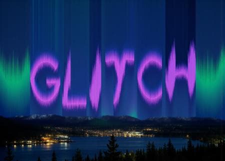 Pixel Sort Glitch Style