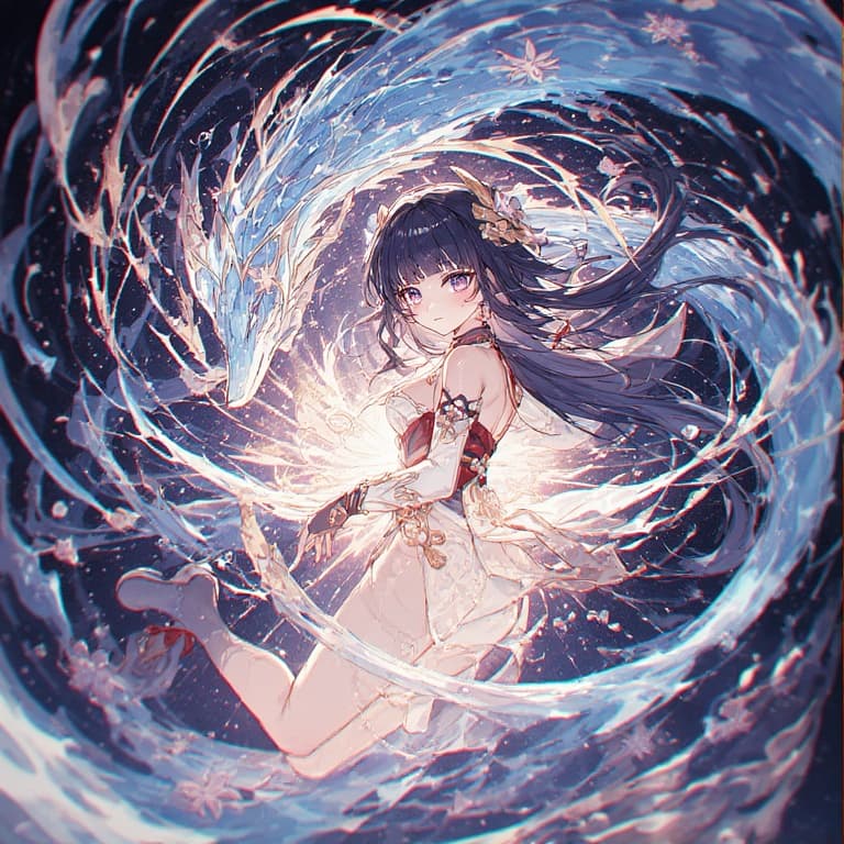 AI generated: Overall, it's an absolute wovens from Genshin Impact. waifu character portrait, 1girl, very high res...