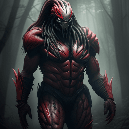 AI generated: the predator