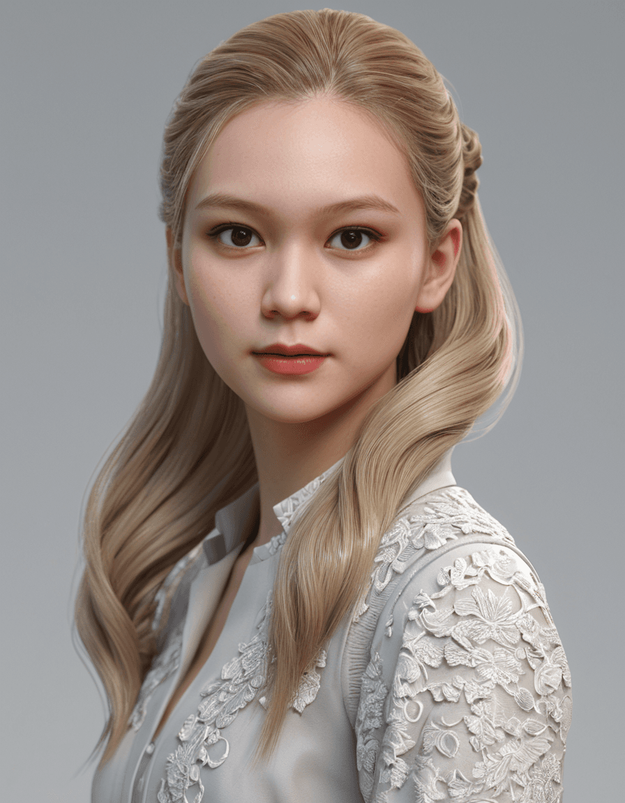 AI generated: beautiful girl, blonde detailed hair, highly detailed, sharp smooth, intricate, elegant, aesthetic, ...