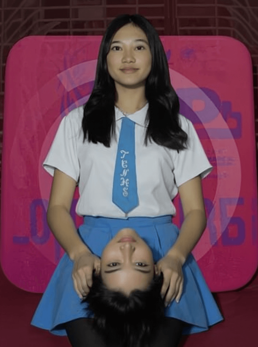 AI generated: Realistic, laying on her back, legs up, presenting her feet 