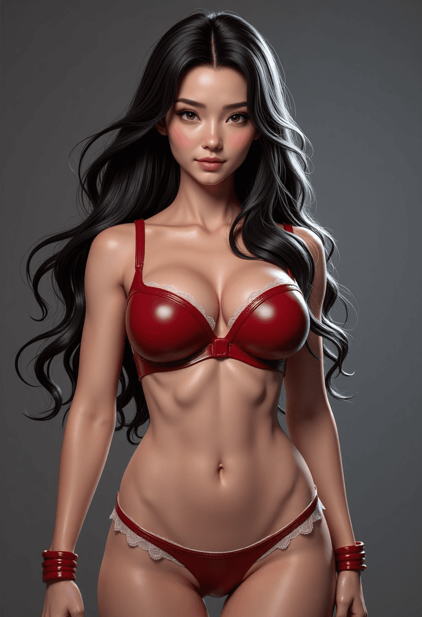 AI generated: professional 3d model <lora:b4ecb13c-5d95-4928-a252-bfc7d1ed6acf.TA_trained:1>, SFW, long flowing da...