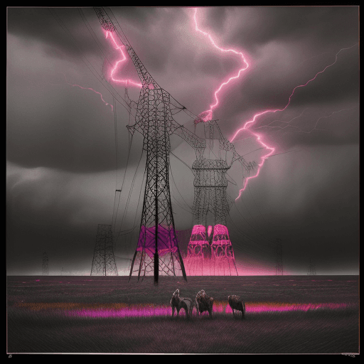 AI generated: colorized very_complicated_machine Damaged old bw risography of a 18yskiny animals dancing in a stor...