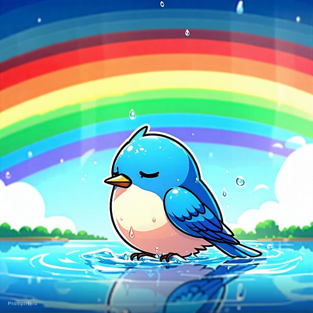 AI generated: best quality,symmetry,(marker \(medium\):1.3),(rainbow,rainbow order,rainbow gradient,color coordina...