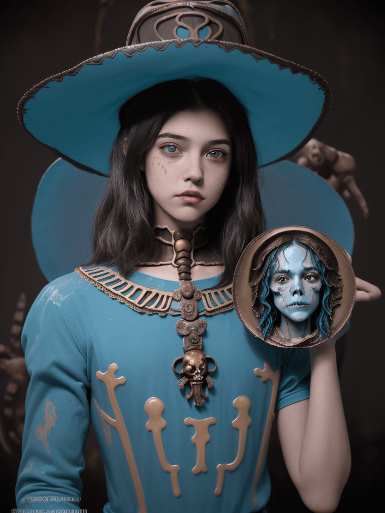 AI generated: (masterpiece), best quality, expressive eyes, perfect face, breathtaking illustration of a cartoon b...