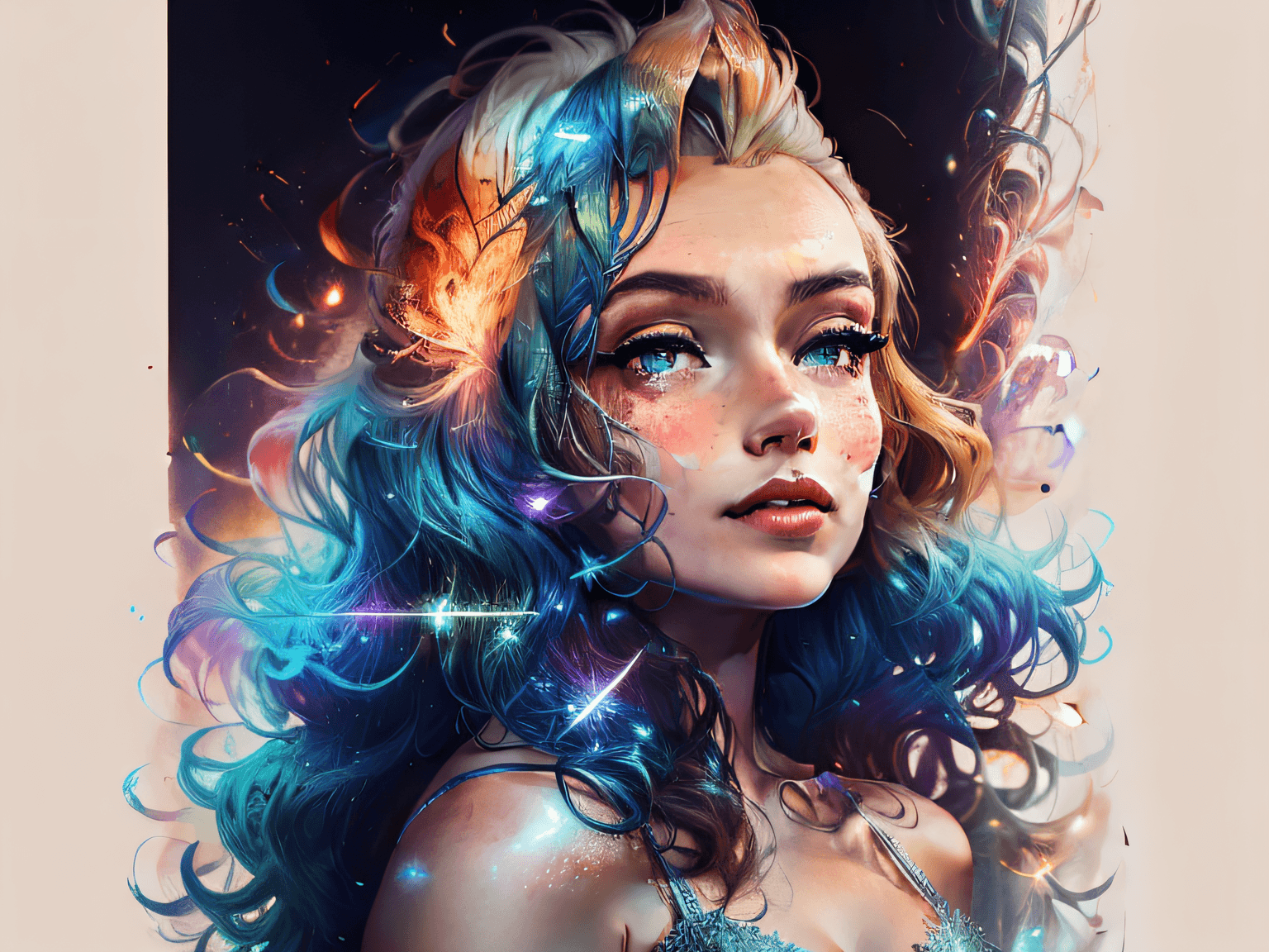 AI generated: closeup (photo) of a variety of debutante|bridal|goth, (Veronica Lake)|(Elle Fanning:.5)|(Marilyn Mo...