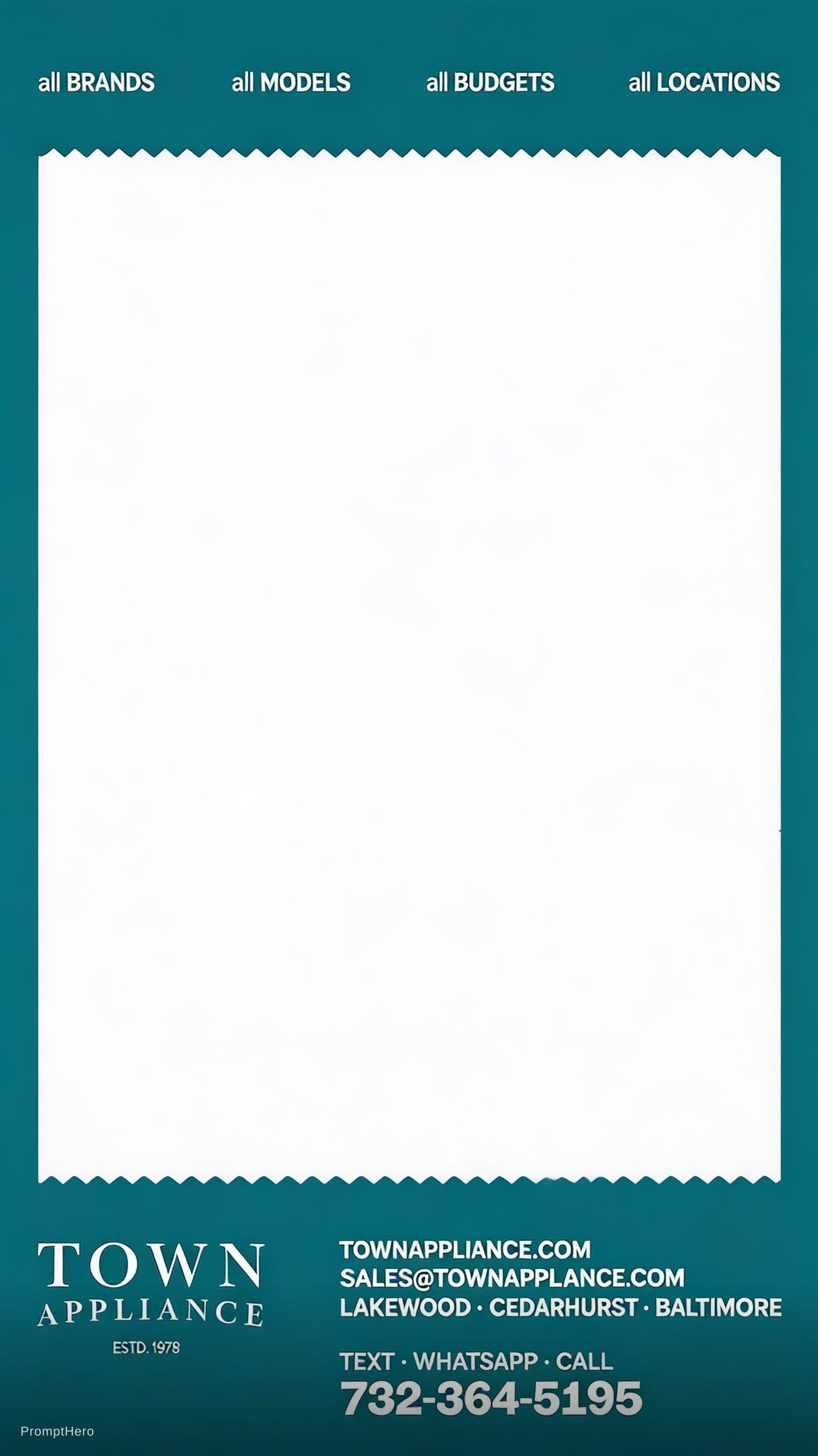 AI generated: remove the inside image of the frame make it white color fully.