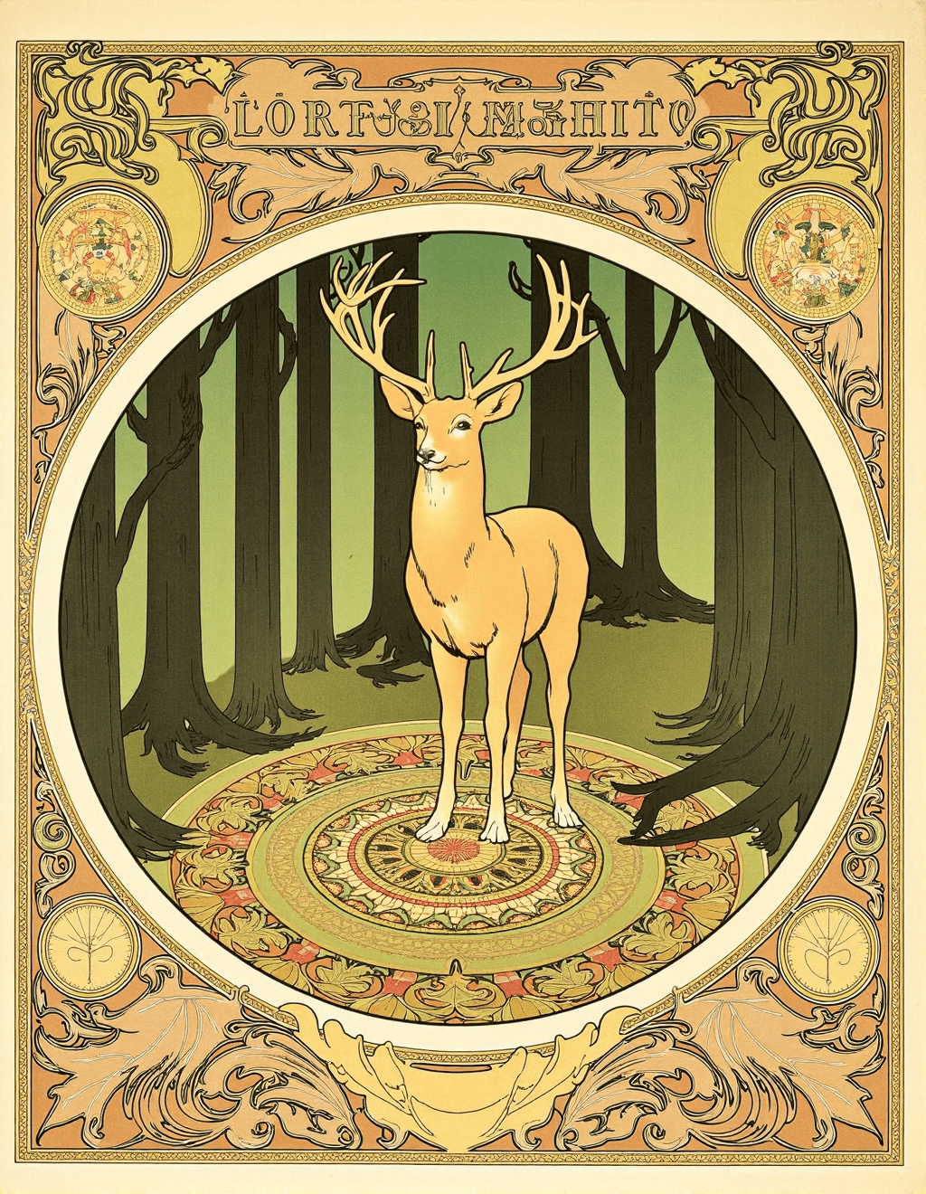 Alphonse Mucha Style (authentic) - Image 1
