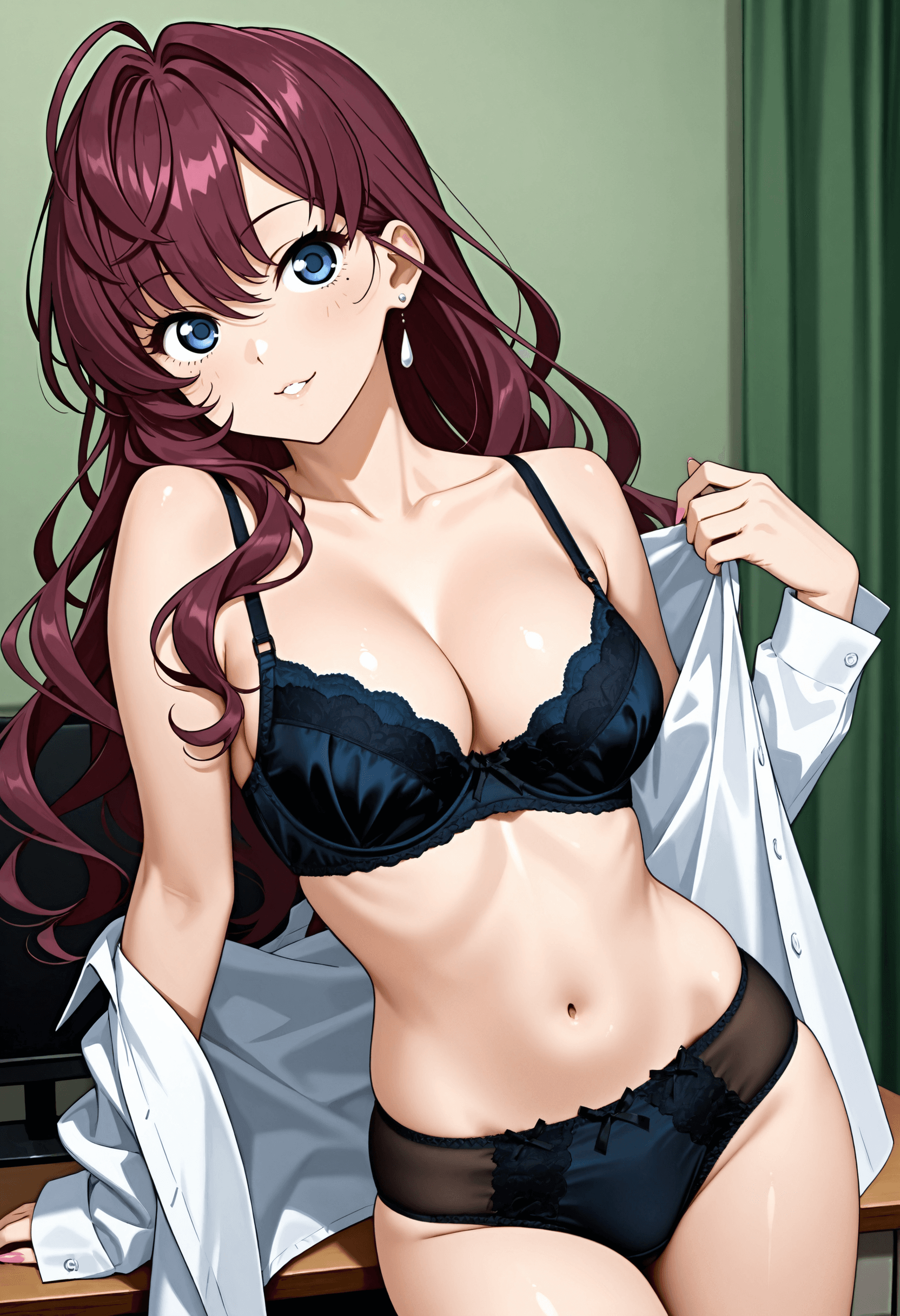 Lace Patchwork Lingerie Set - Image 4