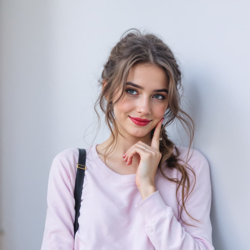 AI generated: girl 20 years old