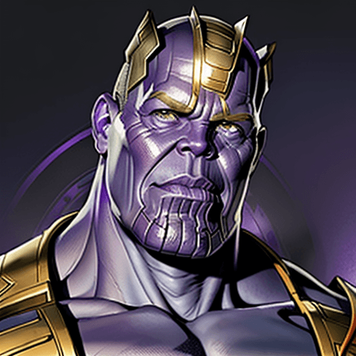 AI generated: Thanos as Barack Obama