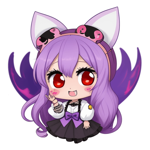 AI generated: Una versión kawaii del infierno 