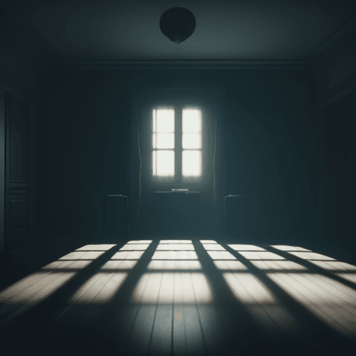 AI generated: Mysterious Sounds and Room:
Footage of creepy sounds and breathing felt in a room.
Shadows represent...