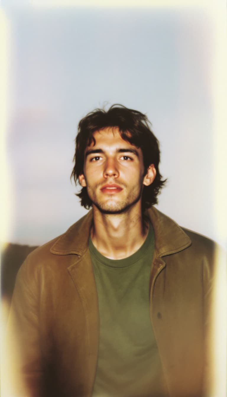 AI generated: guy, polaroid_24, color polaroid fujifilm