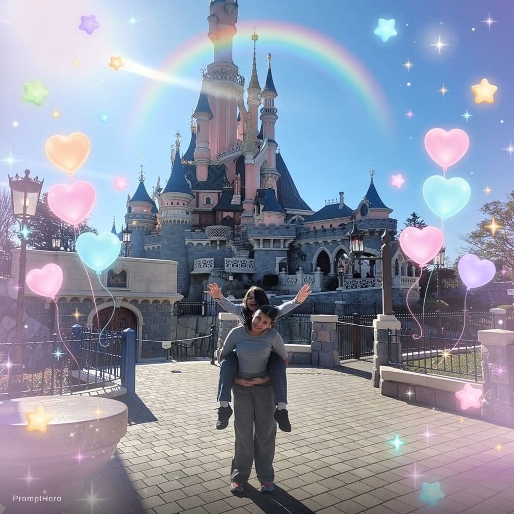 AI generated: plus magique magique et kawaii