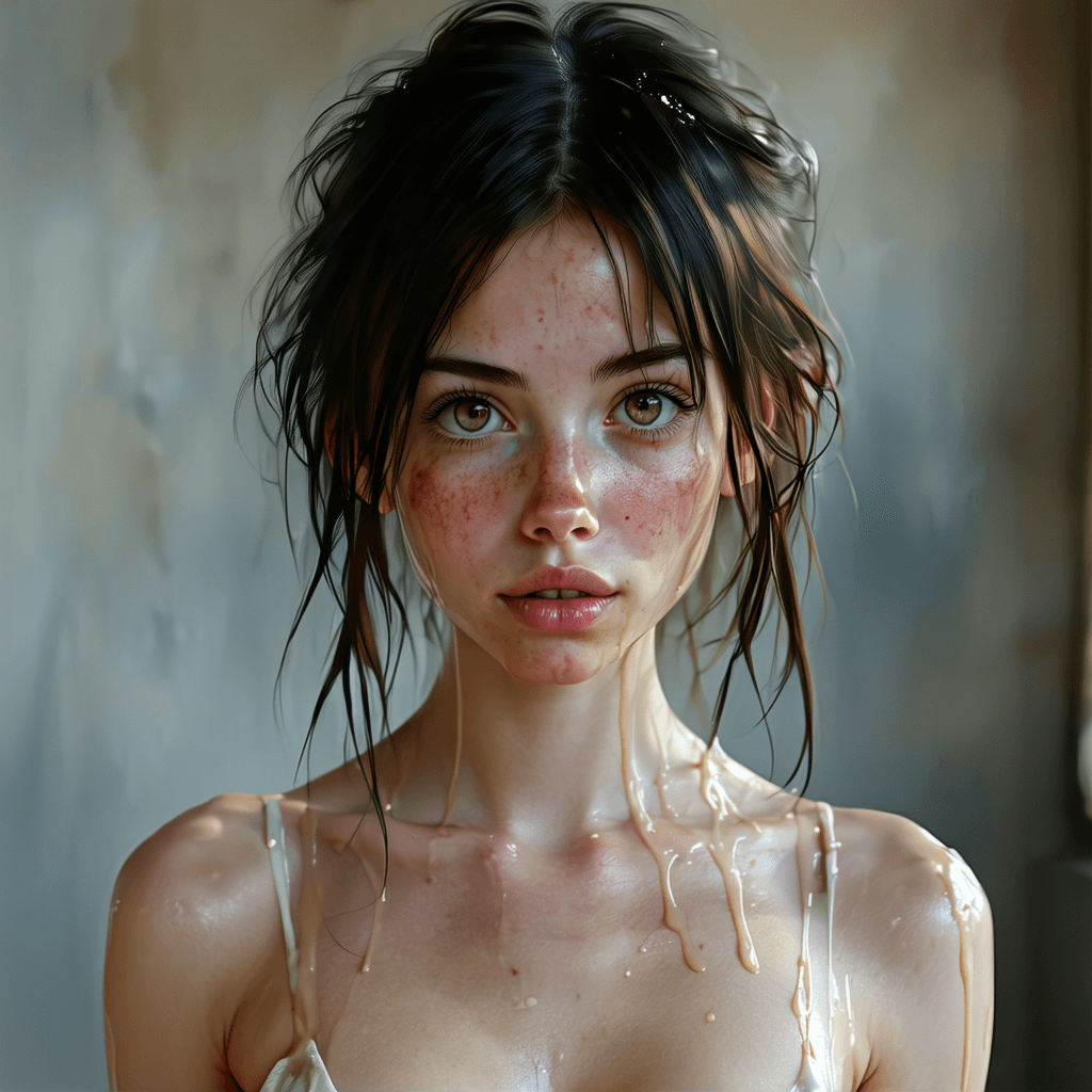 AI generated: (beautiful sultry sensual realistic girl, person looks like an inspiration of young ellie from the l...