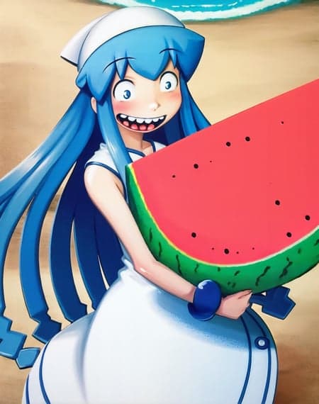 ika musume \ Ika-chan \ Squid Girl \ Squidward