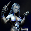 AI generated: gorgeous ((dragonborn)), (Blue skin:1.0), (scales), Masterpiece, best quality, "Gothic Futuristic Se...