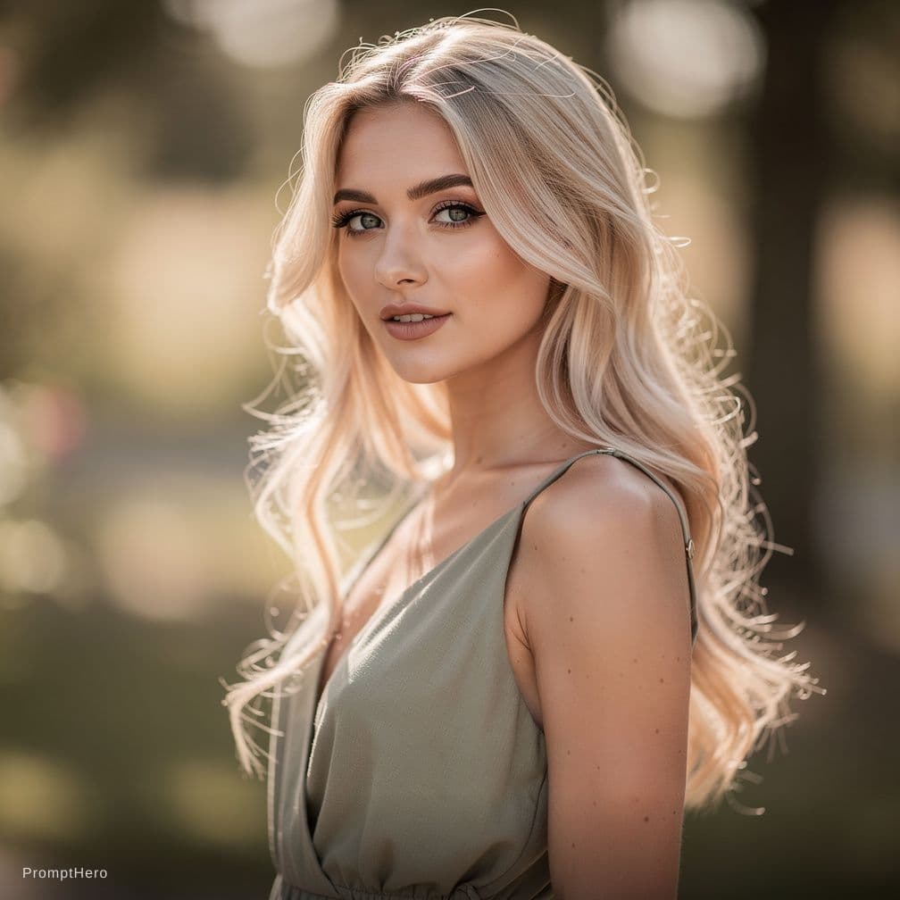 AI generated: A beautiful nude young blonde woman

