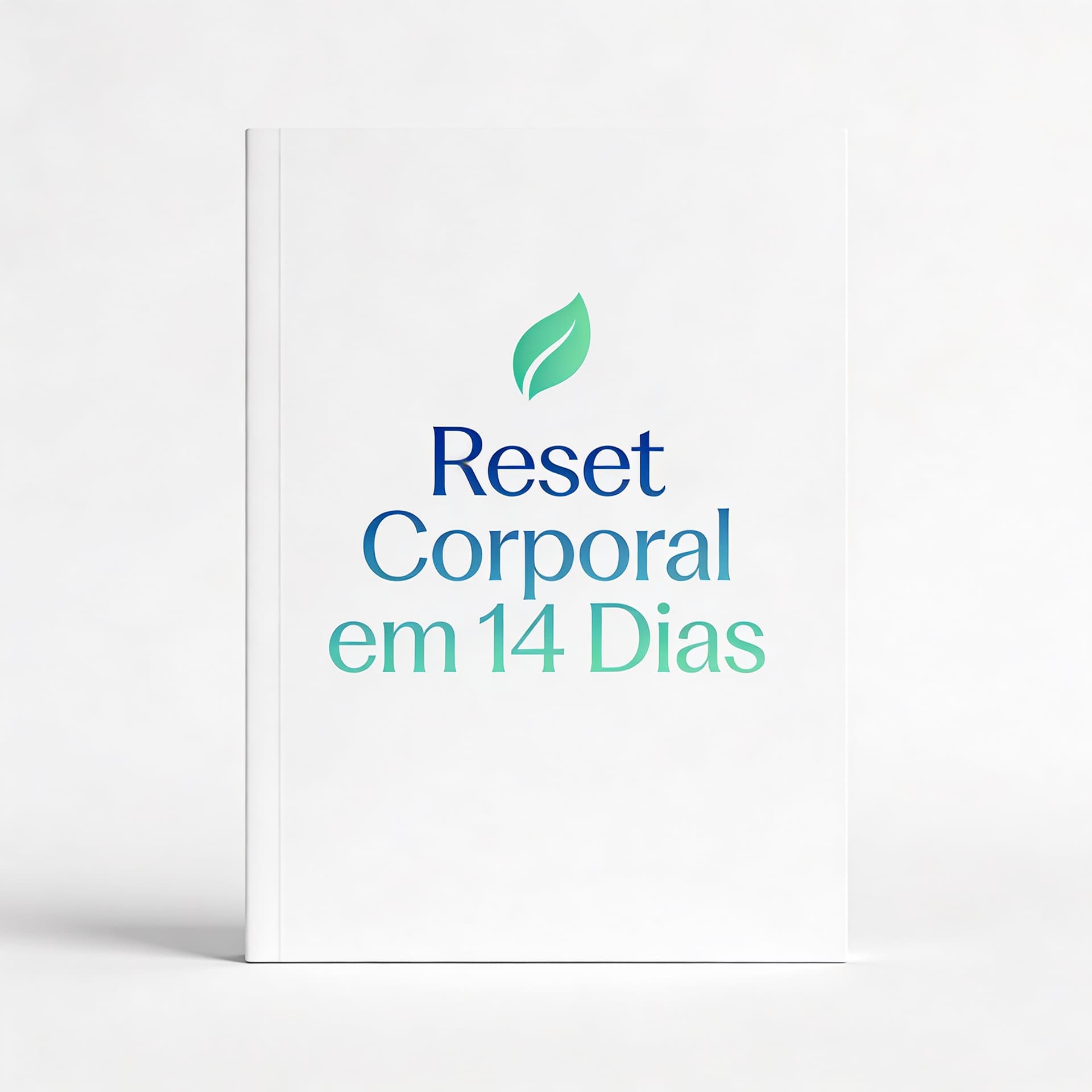 AI generated: Clean and professional ebook cover mockup on a white background.
The ebook title “Reset Corporal em ...