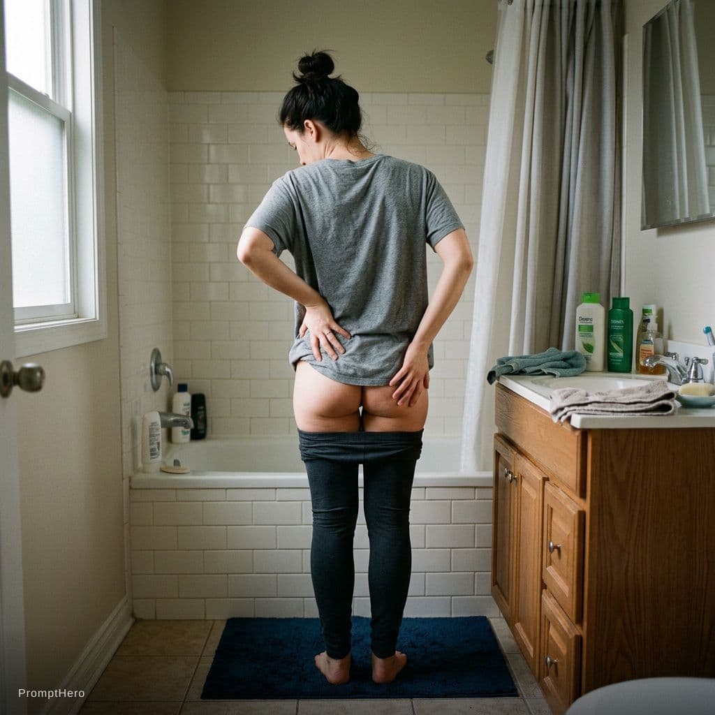 AI generated: nsfw, photorealistic, high quality, highres, absurdres, full body, bathing, naughty face, bathroom, ...