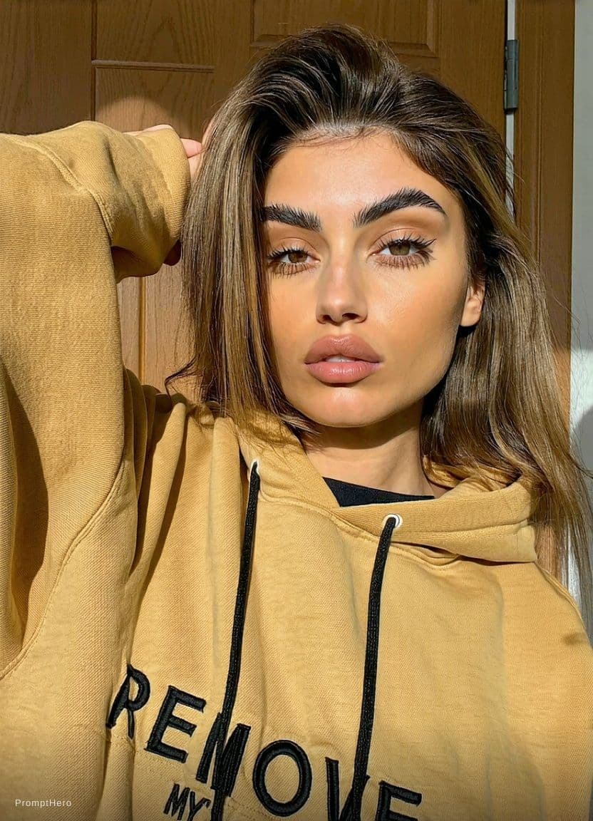 AI generated: Remove my hoodie 