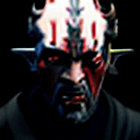 AI generated: darth maul, cinematographic, highly detailed, looks real, 8k, star wars