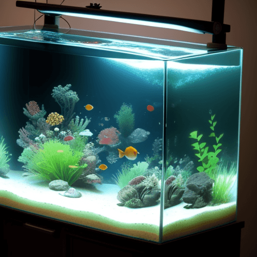 AI generated: fish tank