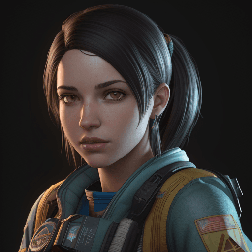 AI generated: skylar montoya, high resolution, octane render