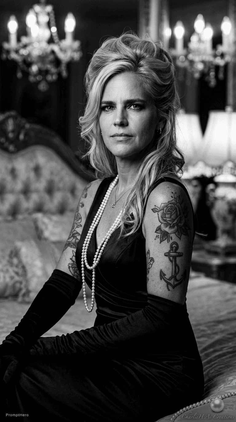 AI generated: CHARLOTTE – OLD HOLLYWOOD NOIR

PHOTO REFERENCE (IDENTITY LOCK)

Use the uploaded reference image ON...