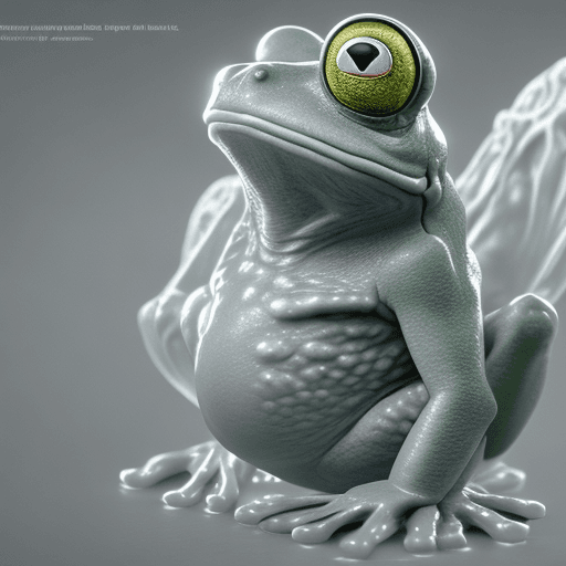 AI generated: Frog but with cabbage body, cartoon, thick lineart, cinematic, hyper realism, high detail, octane re...